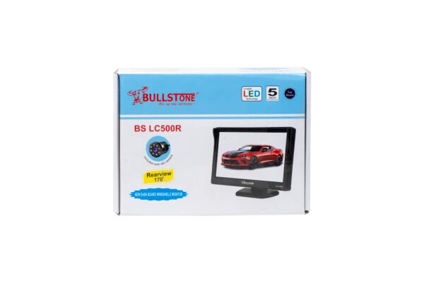 BS LC500R | 5" Bullstone Dashboard Monitor with Ultra HD Camera