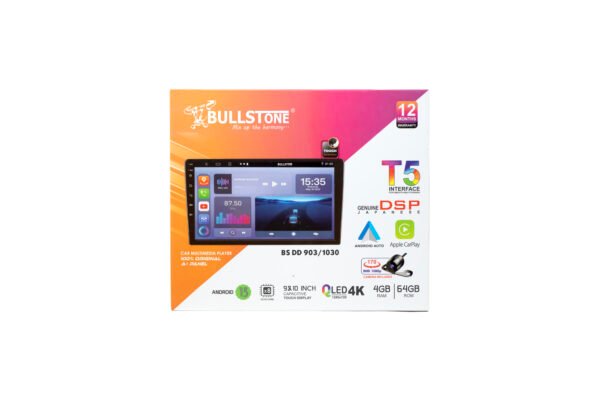 BS 903A Premium Bullstone 9”/10” Car Android Multimedia Player | Octa Core | 4+64GB | Android 13 | QLED Display - Image 2