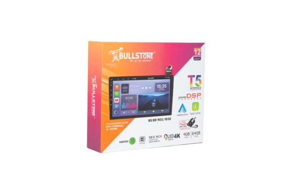 BS 903A Premium Bullstone 9”/10” Car Android Multimedia Player | Octa Core | 4+64GB | Android 13 | QLED Display - Image 5