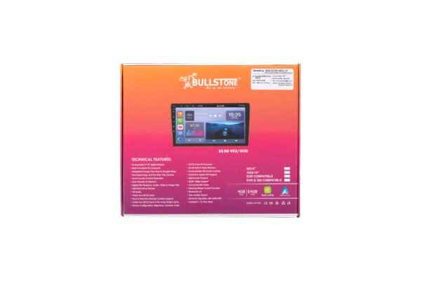 BS 903A Premium Bullstone 9”/10” Car Android Multimedia Player | Octa Core | 4+64GB | Android 13 | QLED Display - Image 3