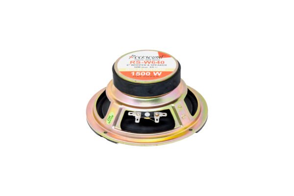 RS W640 | 6” RockSound Premium Woofer/Speaker | 2500W Super Bass Gold Edition - Image 3
