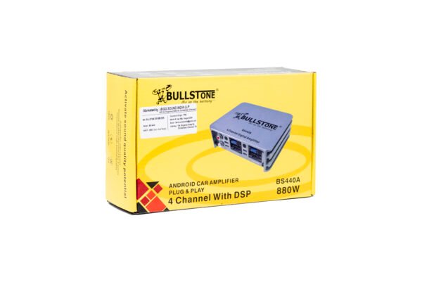 BS 440A Bullstone 4-Channel Mini Digital Amplifier | High Power & DSP - Image 2