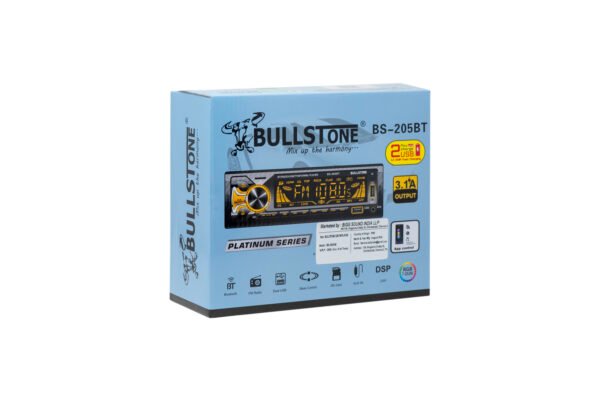 Bullstone BS-205BT / BS-206BT Car MP3 Player | Bluetooth 5.0, USB Playback, Fast Charging & Premium Audio System - Image 2