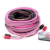 BS AWK-5 Bullstone 8 Gauge 2-Channel Amp Wiring Kit - 1500W Max Power - Image 4
