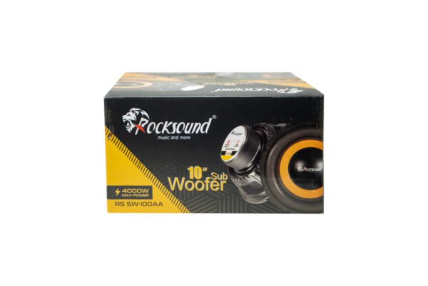RSW 100AA RockSound 10” Double Magnet Subwoofer | 4000W Super Bass Woofer