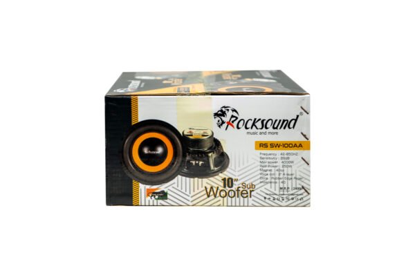 RSW 100AA RockSound 10” Double Magnet Subwoofer | 4000W Super Bass Woofer - Image 2